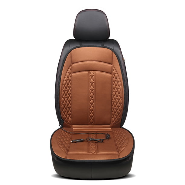 Almohadilla De Calefacción Para Asiento De Coche, Almohadilla De Calefacción Eléctrica De 12V, 30-60 °C, Control De Temperatura, Cubierta De Asiento Calefactable Para Coche De Invierno Inevent VI012382-01