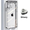 thumbnail image 3 of Original Straight Edge Plating Cover For Apple Clear Case Iphone 11 12 13 14 Pro Max Mini 7 8 Plus Xr Xs X Full Camera Protector, 3 of 5