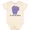 Natural, variant on Inktastic I Love My Nana Elephant Purple Blue Boys Baby Bodysuit