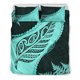thumbnail image 3 of Juego de cama Paua Shell Maori Silver Fern, Turquesa, 3 of 5