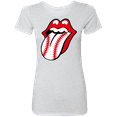 thumbnail image 1 of Baseball Lips Ladies' Tri-Blend Tee, 1 of 2