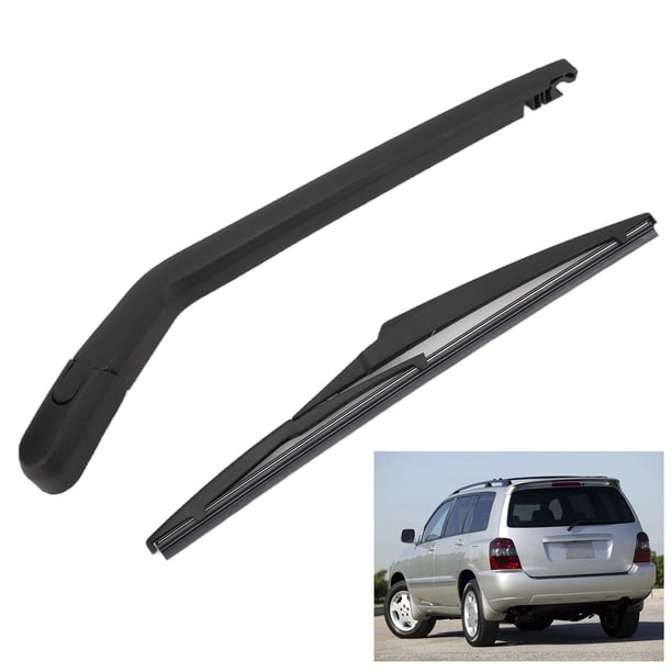 Escobilla de limpiaparabrisas trasera juego de escobillas de brazo de limpiaparabrisas trasero flexible y suave 85241-48080 para reemplazo de automóvil para Highlander 2001-2007 ANGGREK Otros