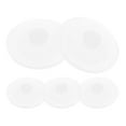 thumbnail image 4 of Tapón de silicona para taza de agua, 5 unidades, tapas para botellas de agua, tapones para vasos, tapones antiderrames, transparentes., 4 of 8