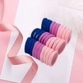 thumbnail image 2 of Seamless Soft Elastic Hair Ropes Gentle Non-Damage Ponytail Holders For Girls And Baby Mixed Color Hair Accessories Set, 2 of 4