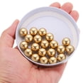 thumbnail image 4 of Uxcell 40 pack Precision Solid Brass Bearing Balls 1/2" Industrial Brass Ball Spheres, 4 of 4
