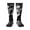 3 Black, variant on Women's Knee High Socks Autism Awareness Ribbon America Flag Outdoor Casual Tube Socks