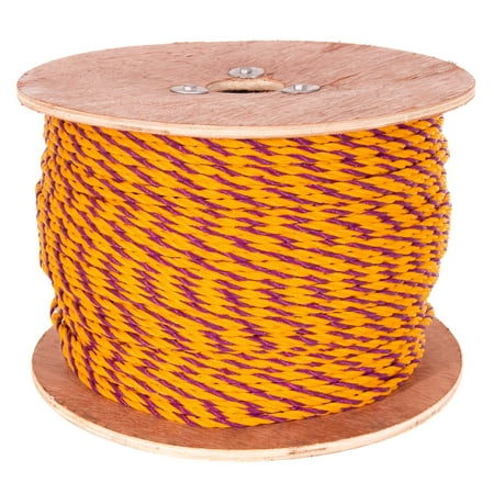

GOLBERG 3 Strand Twisted Polypropylene Rope with Many Size Color and Length Options - to Moisture s Oil and - Use in the Water / Marine / Nautical or on Land