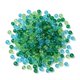 thumbnail image 2 of 3 Colors Transparent Glass Beads Faceted Rondelle for Sea Themed Jewelry Making Mixed Color 6x5mm Hole: 1mm about 83~85pcs/strand 38~39cm 1 strand/color, 2 of 6