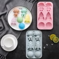 thumbnail image 3 of Verdental 12-Cavity Chocolate & Candy Silicone Molds, Including Astronauts, Space, and Earth Rocket, Reusable, Non Stick, 2 Count, 3 of 6