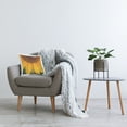 thumbnail image 3 of Stupell Industries Morning Dew Sunflower Petals Square Decorative Printed Throw Pillow, 18 x 18,, 3 of 6