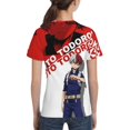 thumbnail image 2 of My Hero Academia Shoto Todoroki Kids T-Shirt 3d Printed Graphic T-Shirts Boys And Girls Short Sleeve Shirts For Youth Kids X-Small, 2 of 7