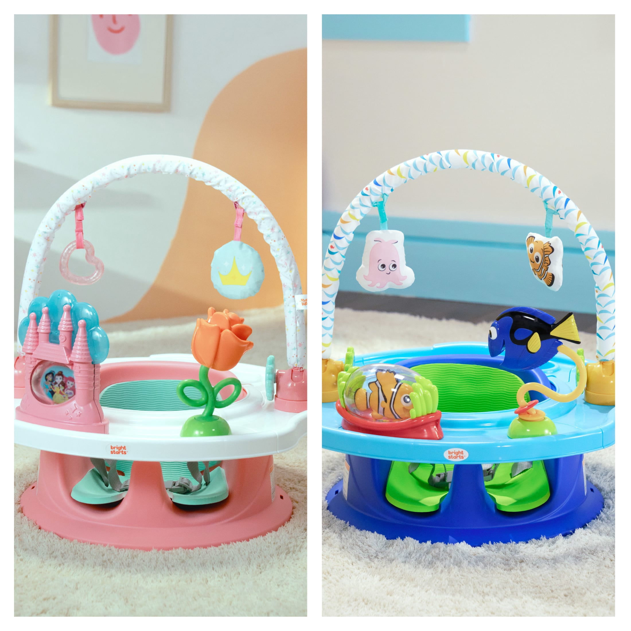 Disney Baby Finding Nemo SuperSeat 3-in-1 Seat by Bright Starts, Unisex, Infant