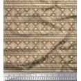 thumbnail image 1 of Soimoi Silk Fabric Aztec African Print Fabric by Yard 42 Inch Wide, 1 of 3
