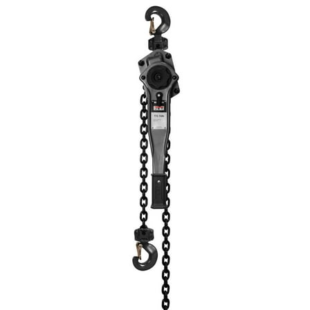 Jet Jlp-150A-10Sh 1-1/2 Ton Lever Hoist 10 Ft. Lift With Ship Yard Hooks