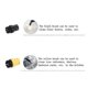 thumbnail image 4 of 8 Pack of Hand Tool Nozzle Bristle Brushes for SC1 SC2 SC3 SC4 SC5 SC7 Steam Cleaner, 4 of 5