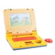 thumbnail image 1 of Computadora portátil para niños, sonido, música, alta simulación, computadora de aprendizaje educativo para niños, inglés, amarillo, 1 of 5