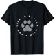 thumbnail image 1 of Camiseta con estampado de huellas de perro para hombres, mujeres y niños, 1 of 2