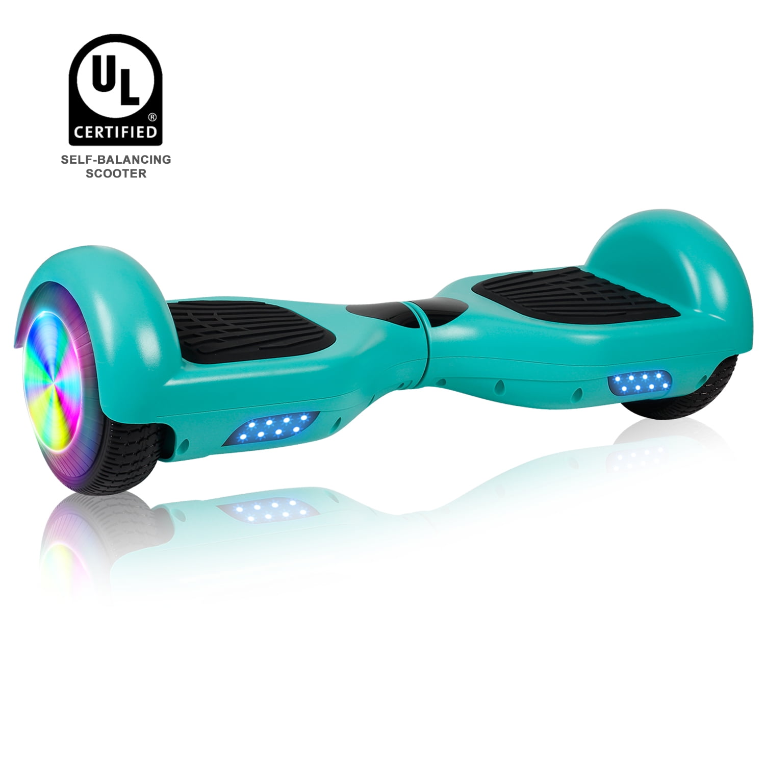 CBD Hoverboard Two-Wheel Self Balancing Scooter 6.5&quot; with LED Lights Electric Scooter without Free Carry Bag for Adult Kids Gift UL 2272 Certified