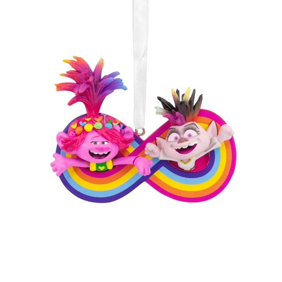 Hallmark DreamWorks Trolls World Tour Poppy and Barb Friendship Christmas Ornament