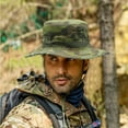 thumbnail image 6 of Camo Boonie Hat for Men Women, Military Tactical Wide Brim Bucket Hats, UPF50+ Jungle Sun Hats for Fishing Hunting Safari, 6 of 6