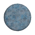 thumbnail image 1 of 17'' Vintage Leaf Floral Graffiti Tire Cover, Universal Spare Wheel Covers, Dust-Proof, Water-Proof, Sun-Proof and Corrosion-Proof, 1 of 9