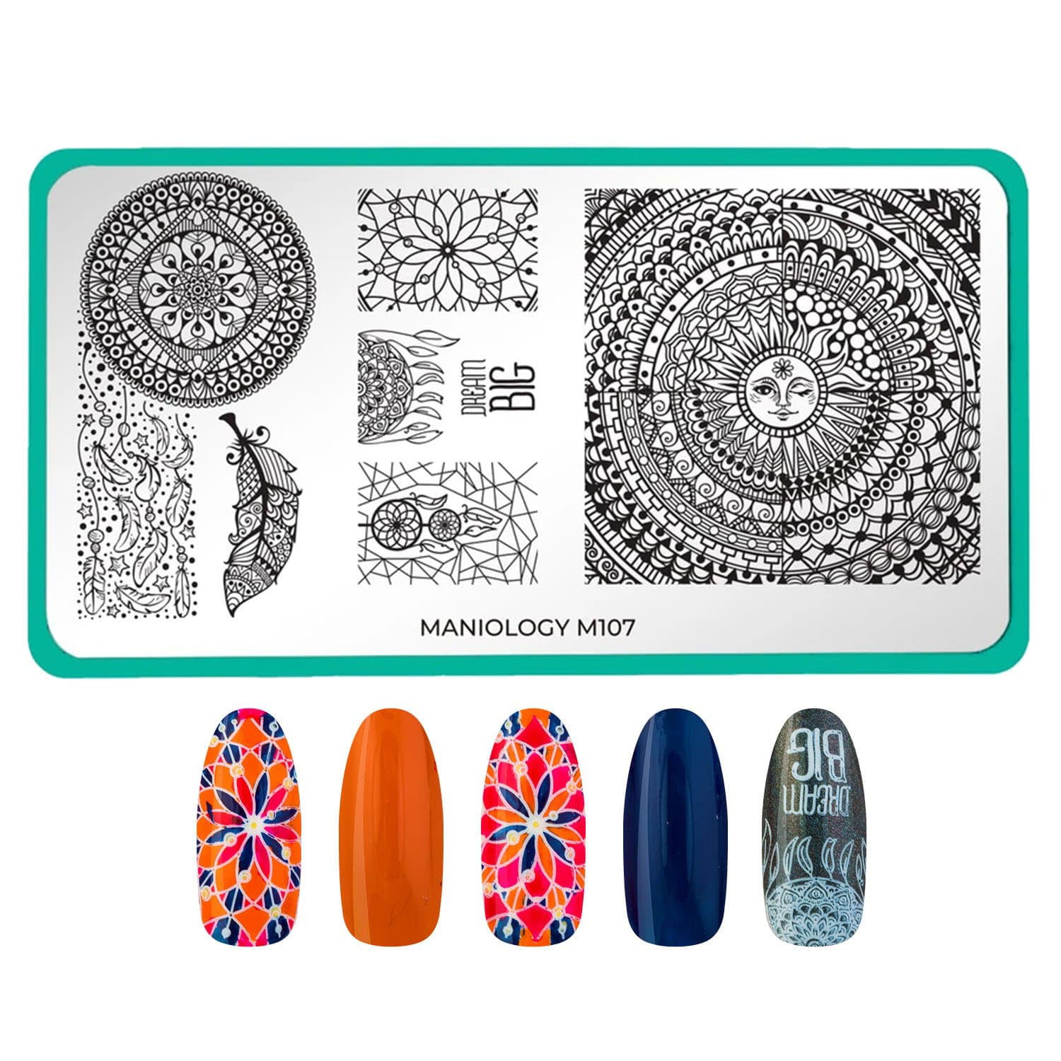 Feeling Lucky? (CjS H-50) - Nail Stamping Plate