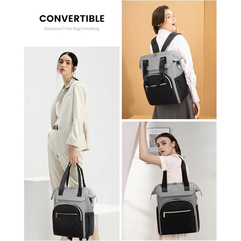 New 15.6 Inch Laptop Backpack for Women Work Bag Fashion with USB Port 81mlk9z0cJL._AC_UF350,  main image 3