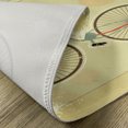 thumbnail image 5 of Ambesonne Vintage Place Mats Set of 4, Postcard of Retro Bike, Standard Size, Brown and Khaki, 5 of 6