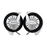 Koss KSC75 High-Fidelity Ear-Clip Headphones, Silver