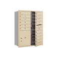 thumbnail image 3 of Salsbury Industries 15 Door Front Load 4C Horizontal Mail Center with 1 Parcel Locker, 3 of 4