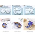 thumbnail image 2 of Necvior Shiny Glossy Ocean Island Keychain Silicone Epoxy Resin Mold DIY Pendant Jewelry Tools for Valentine Gift Craft, 2 of 14