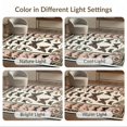 thumbnail image 7 of ODIKA 3'x5' Washable Accent Rug Pet Friendly, Non-Shedding Mat Gothic Wings Moth Vintage Butterfly Studies Botanical Scrolls for Bedside, Nursery Room, 7 of 7