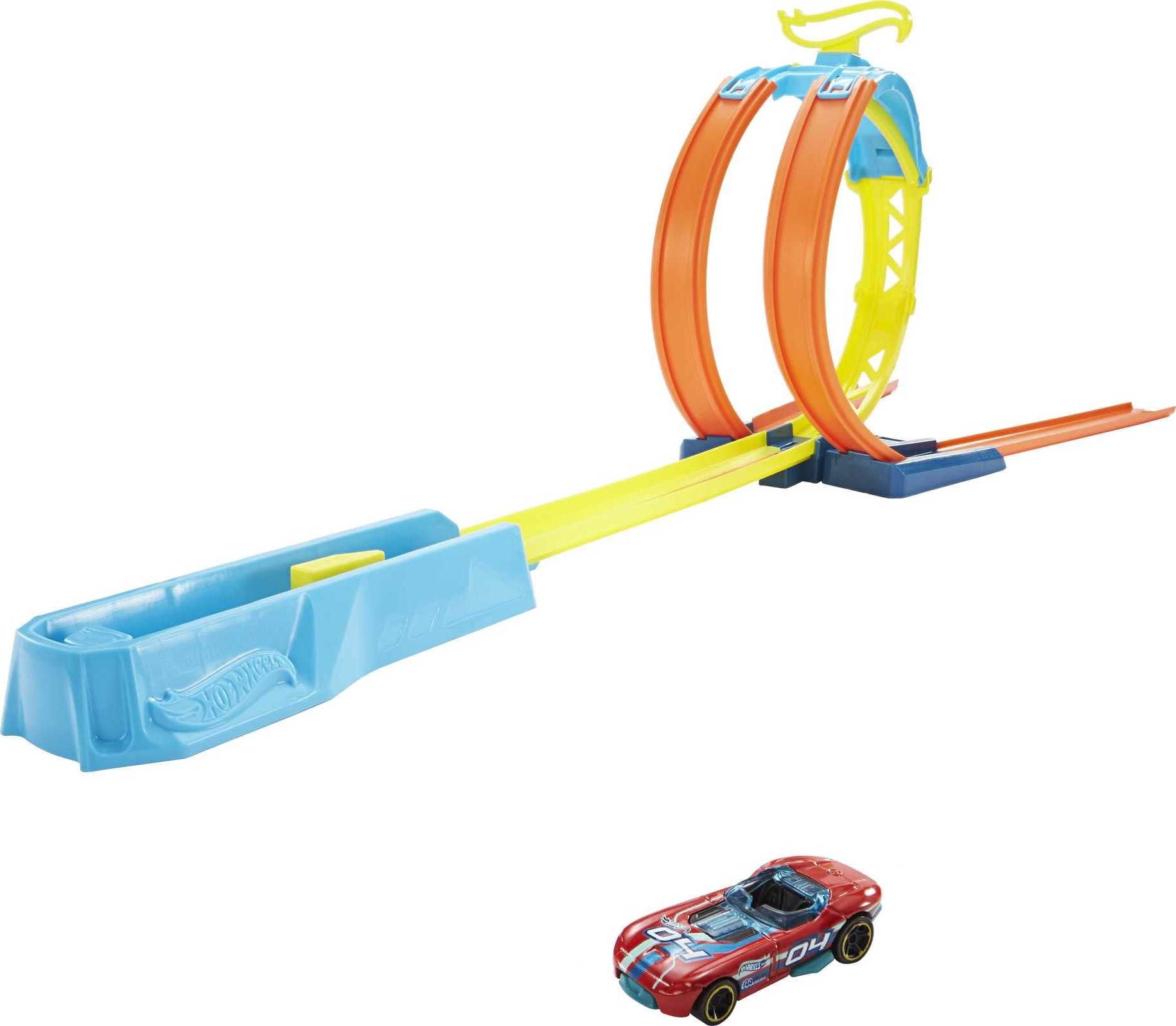 Pista HOT WHEELS Track Builder Kit espiral (Idade Mínima: 6