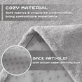 thumbnail image 4 of Dark Couch Covers for Sectional Sofa Couch Cover L Shape Couch Covers for Dogs Washable Couch Cover Banket Modern Sofa Slipcovers Super Soft Sofa Towel for Kids Pets ” x ”, 4 of 9