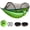 Light Green/Dark Green, variant on Ultra-Light Travel Camping Hammock Pop-up Net Hammock 660lbs Load Capacity,Breathable,Quick-Drying Parachute Nylon 2 Premium Carabiners,2 Tree Slings Included for Outdoor Backpacking Hiking