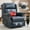 Blue, variant on 38" Recliner Chair, Massage Chair, Lounge Chair with 8 Vibration Nodes 155° Reclining Angle for Living Room, Antique brown