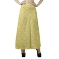 thumbnail image 5 of Moomaya Printed High Low Crop Top Kurti Palazzo Set Ethnic Indian Clothing Set For Womens, 5 of 8