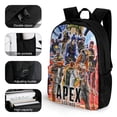 thumbnail image 3 of Apex Legends Casual Daypack Laptop Bag with Pockets Lightweight Trendy Backpack Travel Backpacks, 3 of 8
