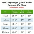 thumbnail image 6 of Men's Lightweight Quilted Jacket with Synthetic Trim Design (Sizes, S-2XL), 6 of 6