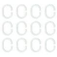 thumbnail image 3 of Zenna Home Gray,White,Multi-color Geometric PEVA Shower Curtain, 70" x 72", 3 of 5