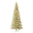 thumbnail image 1 of Vickerman K164546LED Platinum Fir Dura-Lit Christmas Tree with Warm White LED Lights, 4.5 ft. x 24 in., 1 of 1