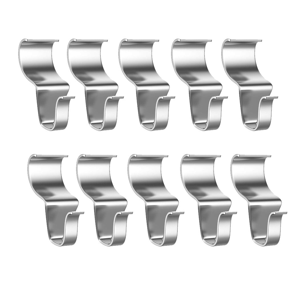 NoHole Needed Vinyl Siding Hanger Hooks, 10 Pack Heavy Duty Vinyl