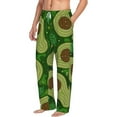 thumbnail image 6 of Susaid Big Colorful Avocados Print Mens Pajama Pants Set Sleep & Lounge Pants, PJ Bottoms with Pockets and Button Fly-Medium, 6 of 6