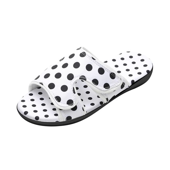 Sandalias de talla grande para mujer, sandalias de playa con punta abierta y punta ondulada de una línea Wmkox8yii ytu10187