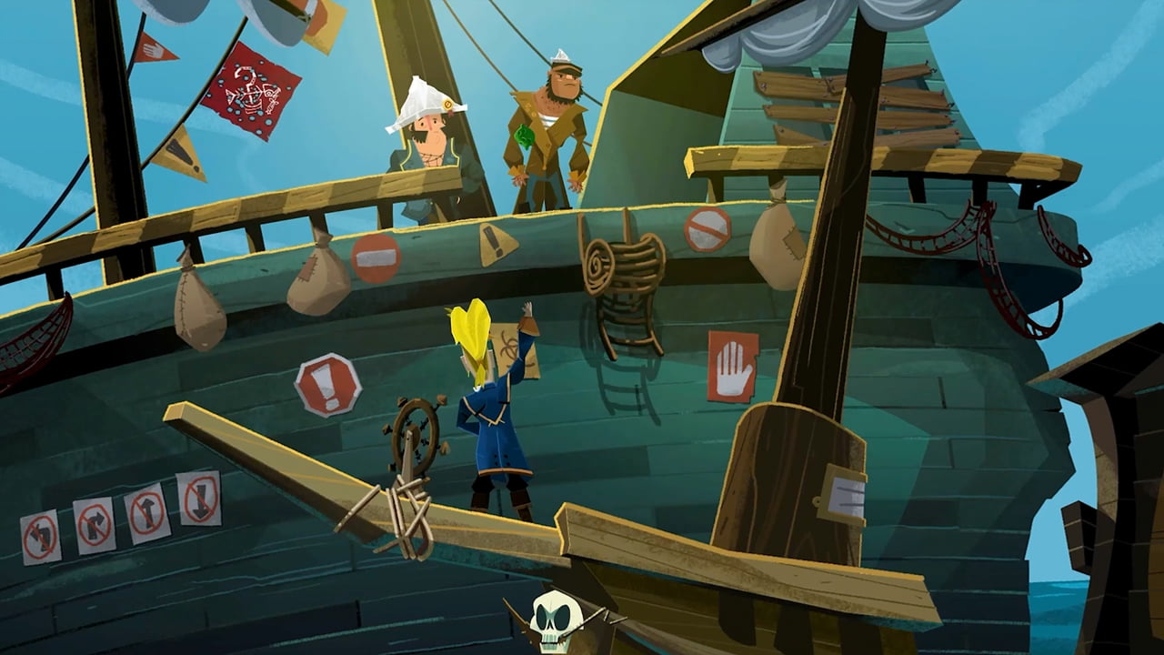 Cartão de jogo para Nintendo Switch, Retornar para Monkey Island