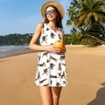 thumbnail image 3 of Lukts Robe Sans Manches Berger Allemand pour Femmes, Robe d'Été à Col Rond avec Poches, Adaptée à la Vie Quotidienne, Plage, Fête, 3 of 7