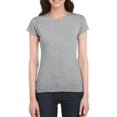thumbnail image 1 of Gildan T-Shirt Softstyle pour Femmes, P, Gris Sport, 1 of 3