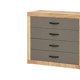 thumbnail image 2 of Cajonera Andrea Kessa Muebles Roble 90 x 78 x 39 cm, 2 of 5