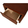 thumbnail image 5 of Glory Furniture Burlington 2 Drawer Nightstand in Cherry, 5 of 8
