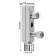 thumbnail image 3 of Heavy Duty Stripped Screw Extractor Double Headed Universal Handy Plumber Tools for Men, 3 of 4